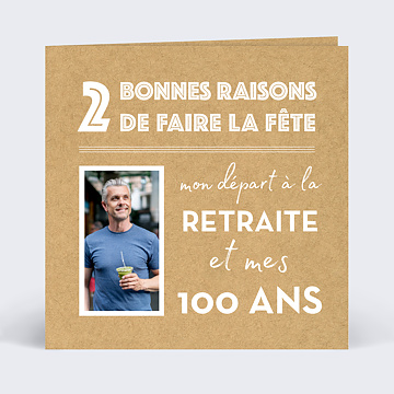 Invitation Anniversaire Virtuelle Typo