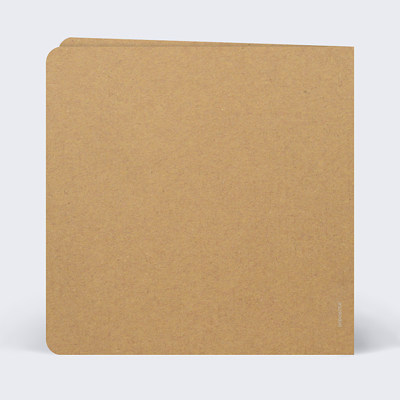 Invitation anniversaire Etapes de vie kraft Verso