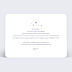 Invitation anniversaire Étoiles Bleues Verso