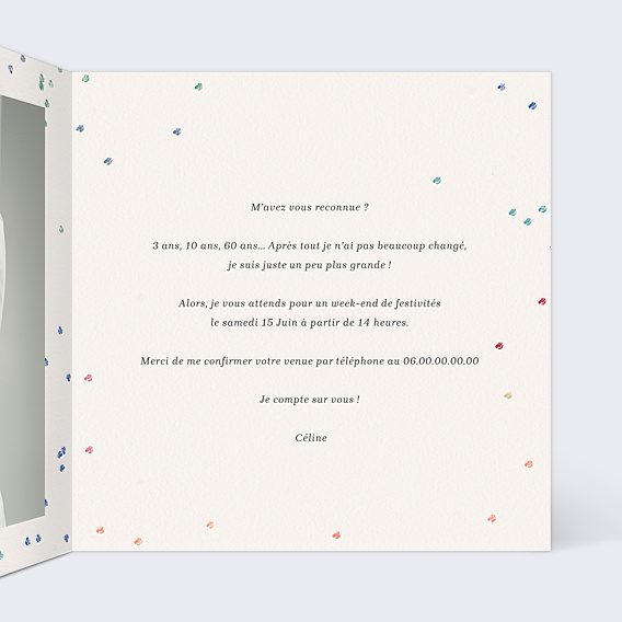 Invitation Anniversaire Adulte Toujours prêt.e