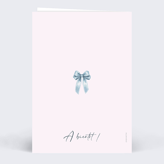 Invitation Anniversaire Adulte Grand nœud