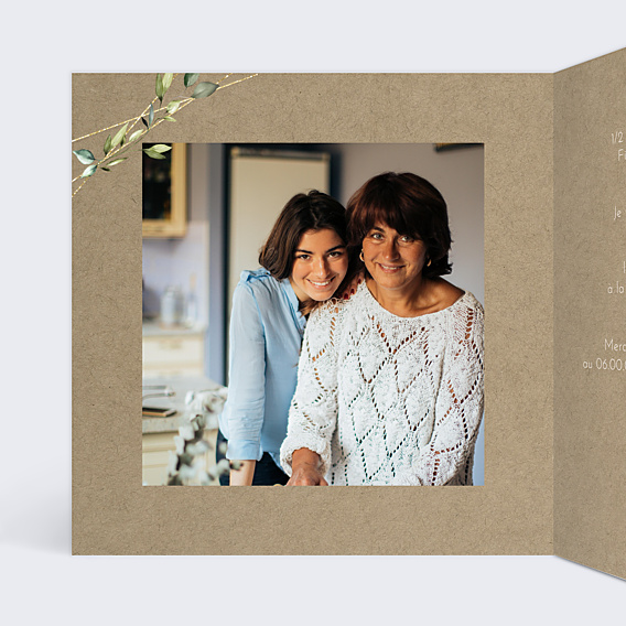 Invitation Anniversaire Adulte Eucalyptus Elégant