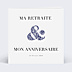 Invitation Anniversaire Adulte Retraite Esperluette