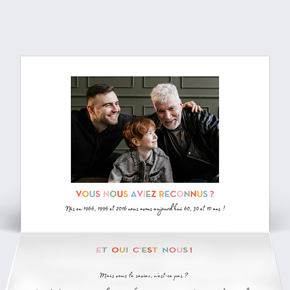 Invitation Anniversaire Adulte Devinette colorée 3