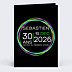 Invitation Anniversaire Adulte Fluo