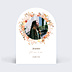 Invitation Anniversaire Adulte Flower of fall avec photo