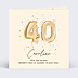 Invitation Anniversaire Adulte Chiffre Ballon 40