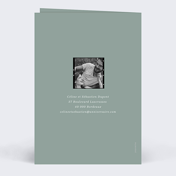 Invitation Anniversaire Adulte Pellicule Souvenirs
