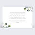Invitation Anniversaire Adulte Branche d'eucalyptus