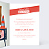 Invitation Anniversaire Adulte Haut Chic Bac Choc