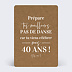 Invitation anniversaire Anniversaire Bohème