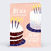 Invitation Anniversaire Adulte Double Gâteaux