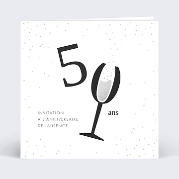 Invitation Anniversaire Adulte Levons nos Verres