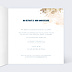 Invitation anniversaire Dorure Mystique Intérieur Droit