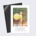 Invitation Anniversaire Adulte Typographie Cadre