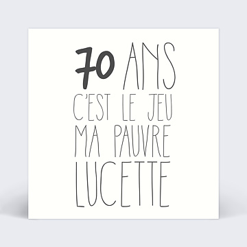 Invitation Anniversaire Adulte C'est le jeu