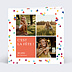 Invitation anniversaire Confettis Photo