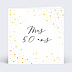 Invitation anniversaire Dorure Anniversaire