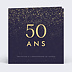 Invitation anniversaire Pluie de fête avec graines Recto