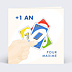 Invitation anniversaire Plus 1 