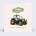 Invitation anniversaire Tracteur