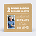 Invitation anniversaire Typo
