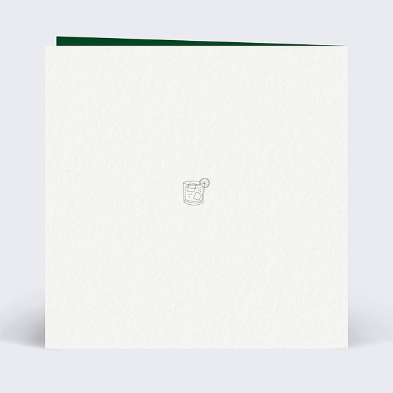 Invitation anniversaire Bourbon Verso