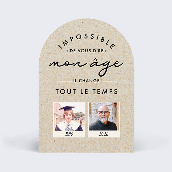 Invitation Anniversaire Adulte Autodérision Age