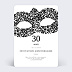 Invitation anniversaire Bal Masqué