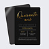 Invitation anniversaire Quarante Chic
