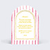 Invitation Anniversaire Adulte Tropical gold