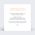 Invitation anniversaire Simplicité Verso