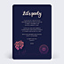 Invitation Anniversaire Adulte Festival