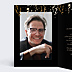 Invitation Anniversaire Adulte Motif Noir & Ocre