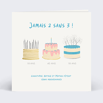 Invitation Anniversaire Adulte Jamais 2 sans 3