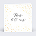 Invitation anniversaire Dorure Anniversaire