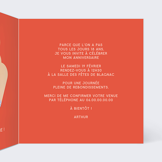 Invitation Anniversaire Adulte 25 bubble