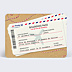 Invitation Anniversaire Adulte Boarding Pass