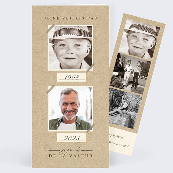 Invitation Anniversaire Adulte Bonne Cuvée