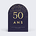 Invitation Anniversaire Adulte Pluie de Fête