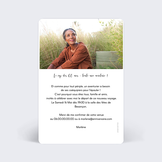 Invitation Anniversaire Adulte Anniversaire Tempo