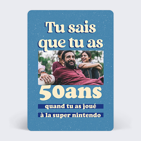 Invitation anniversaire Tu sais que tu as 40 ans