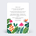 Invitation Anniversaire Adulte Paradis Exotique