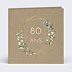 Invitation Anniversaire Adulte Eucalyptus Elégant