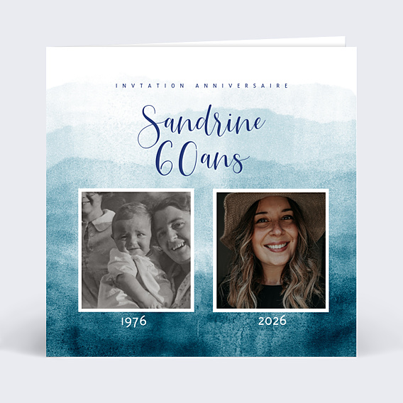 Invitation Anniversaire Adulte Flashback