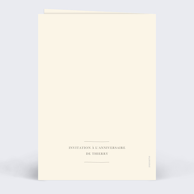 Invitation Anniversaire Adulte Grand Cru Verso