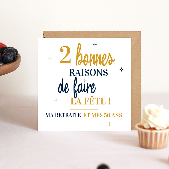 Invitation anniversaire 2 en 1 Après 4