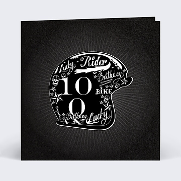 Invitation Anniversaire Virtuelle Moto