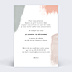 Invitation Anniversaire Adulte Traits de peinture