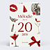 Invitation Anniversaire Adulte Disco glamour